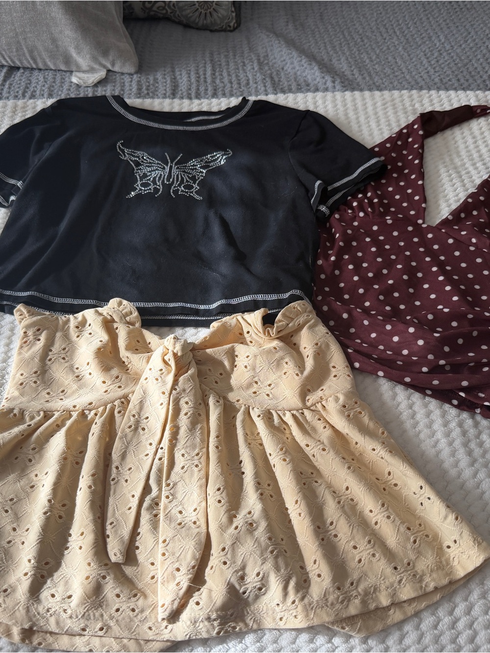 SHEIN Crop Top, Tank Top bundle size S.